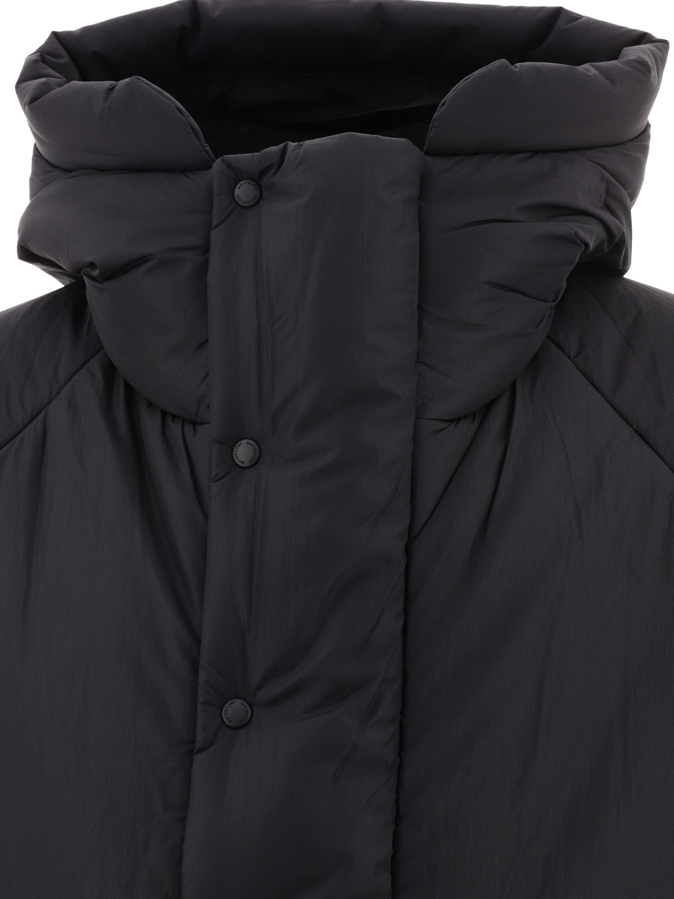 AND WANDER Black   Maison Kitsuné x And Wander down jacket